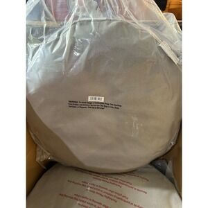 NWT Room Essentials Round Round Toss Pillow size 24"‎